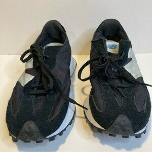 New Balance The Intelligent Choice 327 Black Suede Sneakers Mens 7.5 Women’s 9